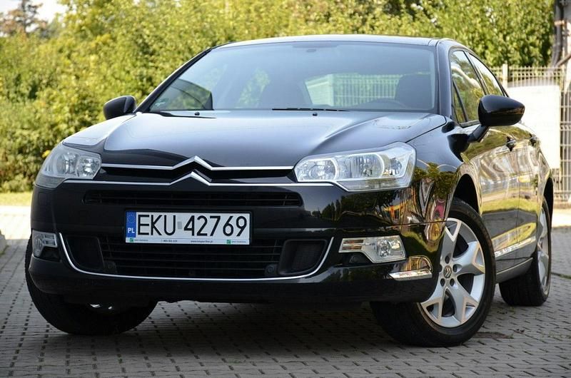 Czarny Używany 2010 Citroën C5 Sedan/Limuzyna | 17 900 zł - Obraz 1/4
