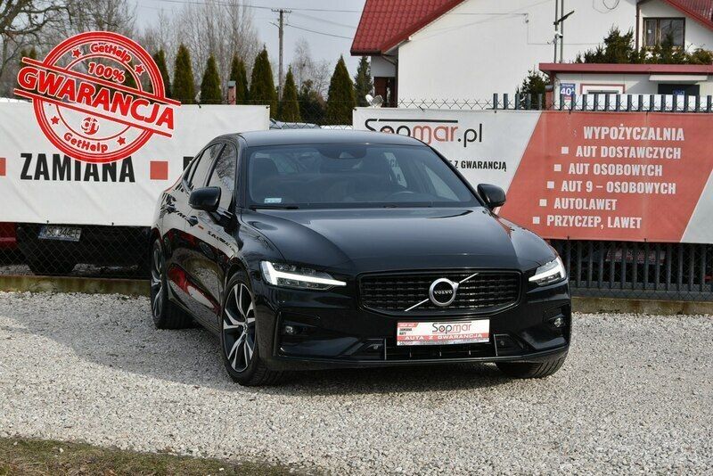 Czarny Używany 2020 Volvo S60 Sedan/Limuzyna | 109 800 zł (Super Cena) - Obraz 1/4