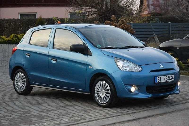 Niebieski Używany 2015 Mitsubishi Space Star Hatchback | 15 900 zł (Uczciwa cena) - Obraz 1/4