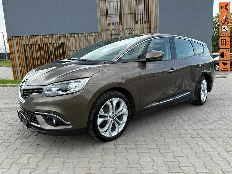 Brązowy (metalik) Używany 2019 Renault Grand Scénic IV Minivan | 29 900 zł - Obraz 1/4