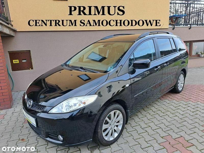 Czarny Używany 2008 Mazda 5 Exclusive Minivan | 15 990 zł (Uczciwa cena) - Obraz 1/4