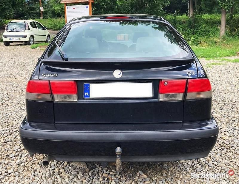 Używany Saab 9-3 1998 Czarny Coupe