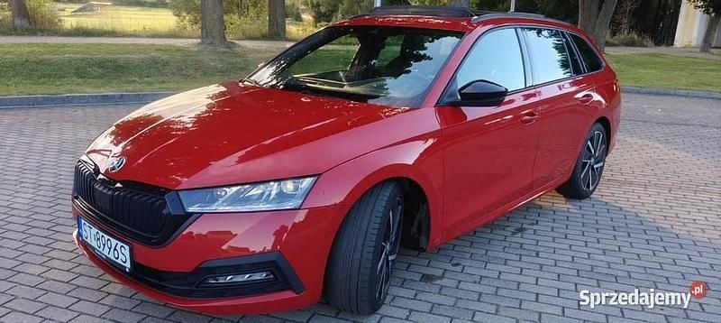 Używany Skoda Octavia Style 2021 Czerwony Kombi