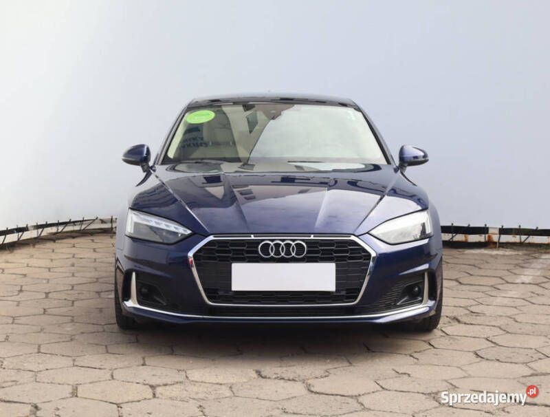Niebieski Używany 2021 Audi A5 Coupe | 127 999 zł (Uczciwa cena) - Obraz 1/4