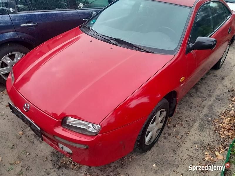 Czerwony Używany 1998 Mazda 323F Hatchback | 4800 zł - Obraz 1/4
