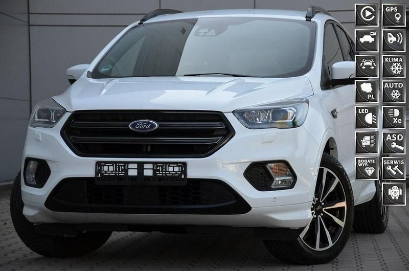 Biały Używany 2019 Ford Kuga SUV | 43 900 zł (Super Cena) - Obraz 1/4