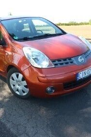 Używany Nissan Note 88 KM (64 kW) 2007 Pomarańczowy Minivan
