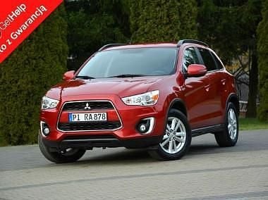 Czerwony Używany 2016 Mitsubishi ASX SUV | 40 900 zł (Uczciwa cena) - Obraz 1/4