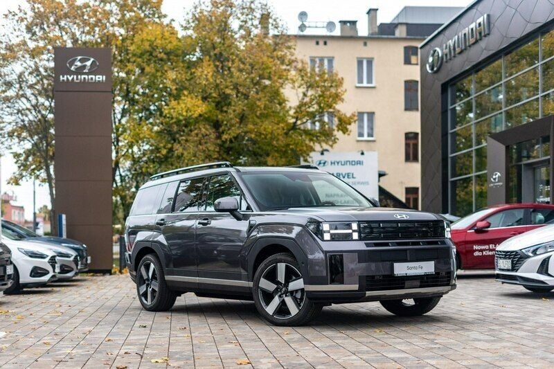 Srebrny (metalik) Nowe 2024 Hyundai Santa Fe SUV | 265 900 zł (Drogi) - Obraz 1/4