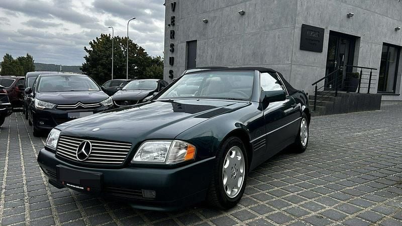 Zielony Używany 1995 Mercedes SL500 Kabriolet | 70 000 zł - Obraz 1/4
