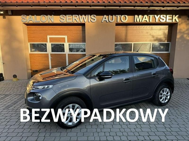 Szary Używany 2018 Citroën C3 Hatchback | 34 900 zł (Uczciwa cena) - Obraz 1/4