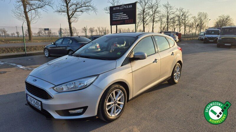 Srebrny Używany 2016 Ford Focus Hatchback | 27 900 zł (Super Cena) - Obraz 1/4