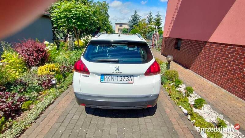 Biały Używany 2019 Peugeot 2008 Active+ SUV | 45 000 zł - Obraz 1/4
