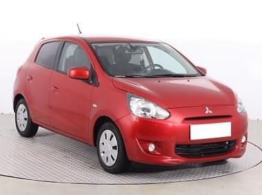 Czerwony Używany 2014 Mitsubishi Space Star Hatchback | 23 999 zł (Dość drogi) - Obraz 1/4