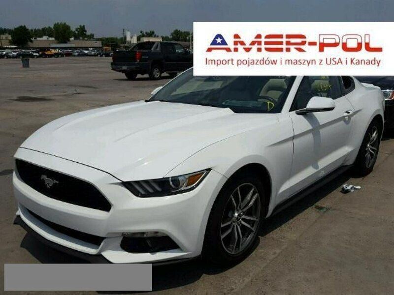 Biały (metalik) Używany 2015 Ford Mustang Coupe | 49 000 zł - Obraz 1/4