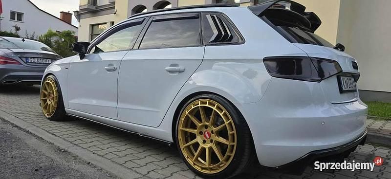 Używany Audi A3 Sportback Ambiente 2014 Biały Hatchback