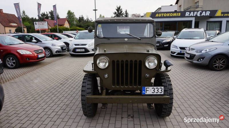 Zielony Używany 1963 Jeep Willys | 49 999 zł - Obraz 1/4