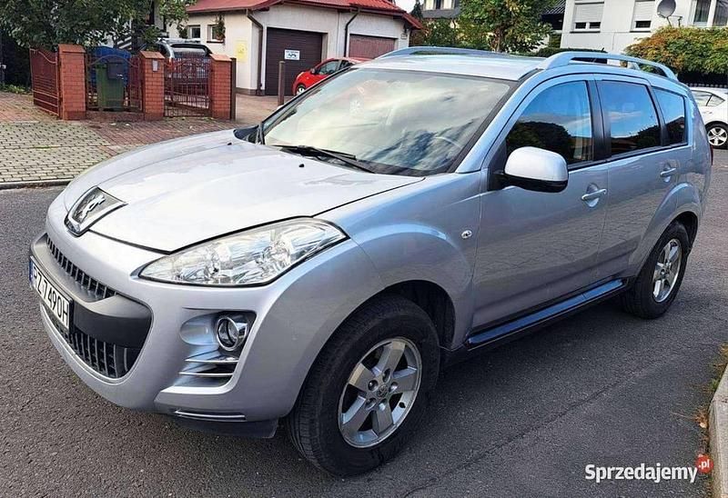 Srebrny Używany 2007 Peugeot 4007 SUV | 17 900 zł - Obraz 1/4
