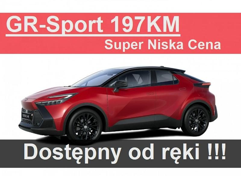 Czerwony (metalik) Używany 2024 Toyota C-HR SUV | 167 900 zł - Obraz 1/4