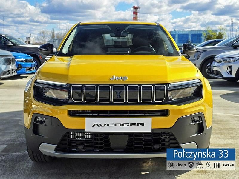 Nowe Jeep Avenger 110 KM (80 kW) 2025 Żółty (metalik) SUV