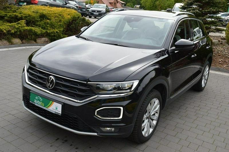 Czarny Używany 2021 VW T-Roc SUV | 84 800 zł (Uczciwa cena) - Obraz 1/4