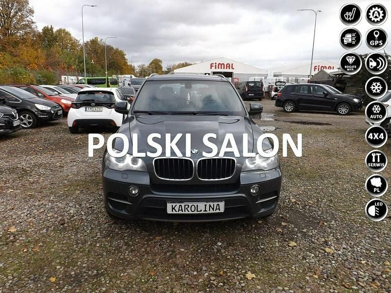 Szary Używany 2010 BMW X5 SUV | 54 500 zł (Dość drogi) - Obraz 1/4