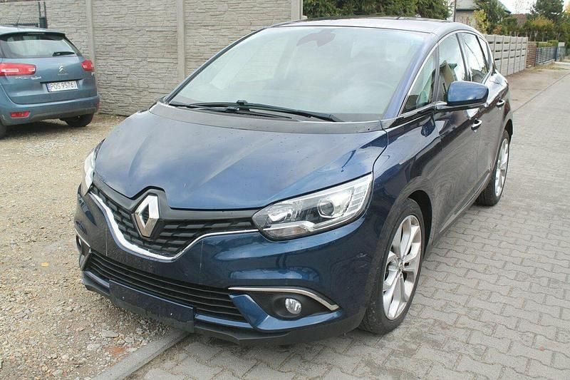 Niebieski Używany 2017 Renault Scénic IV Minivan | 25 900 zł - Obraz 1/4