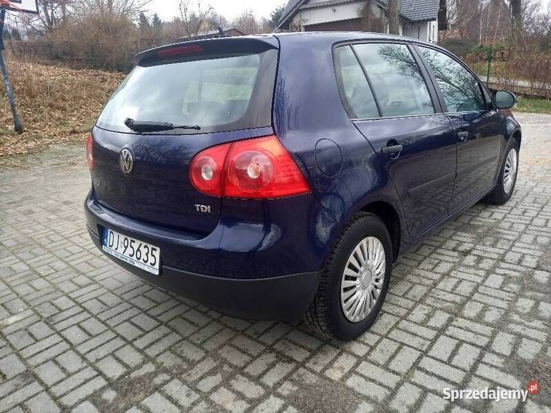 Używany VW Golf V 2007 Niebieski Hatchback