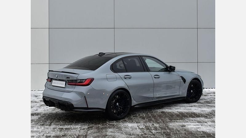Używany BMW M3 Competition Edition 510 KM (375 kW) 2022 Szary brooklyn m metalizowany Sedan/Limuzyna