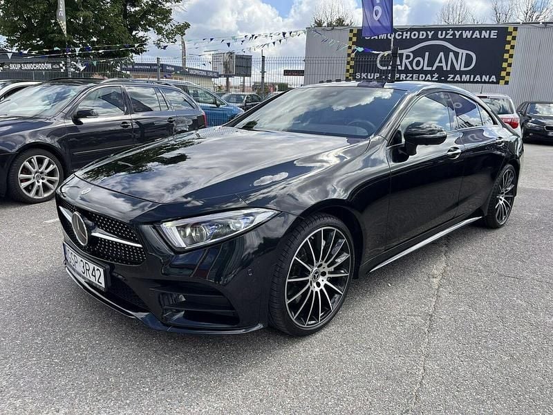 Czarny Używany 2019 Mercedes CLS300 Coupe | 145 000 zł - Obraz 1/4