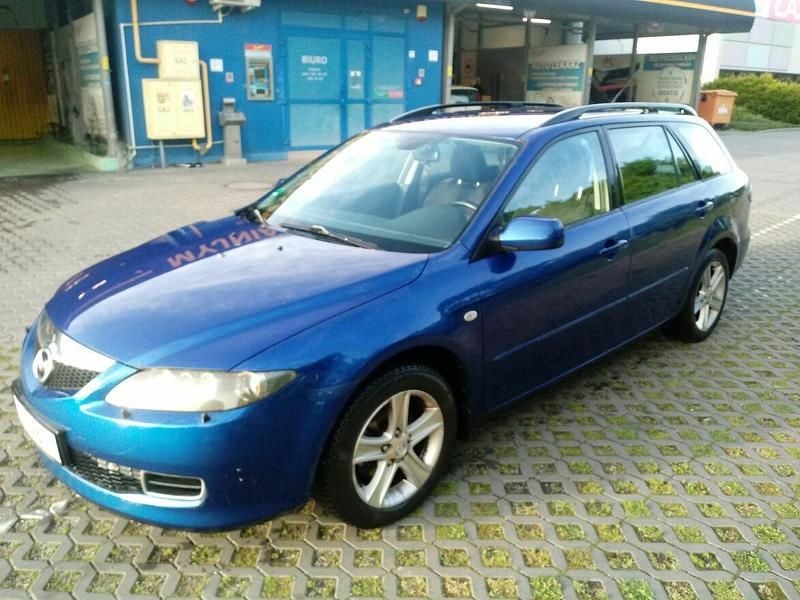 Niebieski Używany 2006 Mazda 6 Kombi | 3000 zł (Uczciwa cena) - Obraz 1/4