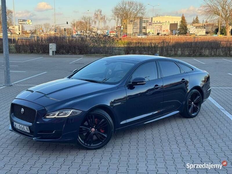 Niebieski Używany 2017 Jaguar XJ Sedan/Limuzyna | 119 900 zł - Obraz 1/4