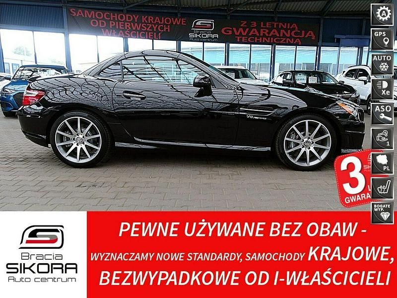 Używany Mercedes SLK55 AMG AMG 422 KM (310 kW) 2013 Czarny Kabriolet