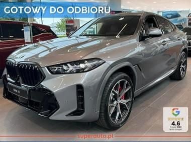 Szary Nowe 2025 BMW X6 M Sport SUV | 414 000 zł - Obraz 1/4