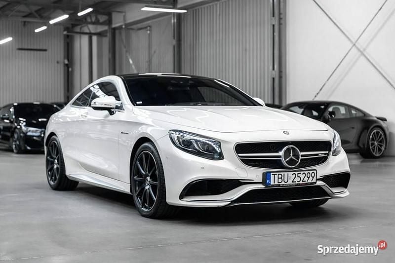 Używany Mercedes S63 AMG AMG 585 KM (430 kW) 2015 Biały (metalik) Coupe