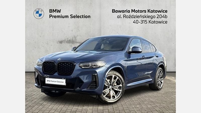 Niebieski phytonic metalizowany Używany 2024 BMW X4 Shadowline SUV | 249 900 zł (Uczciwa cena) - Obraz 1/3