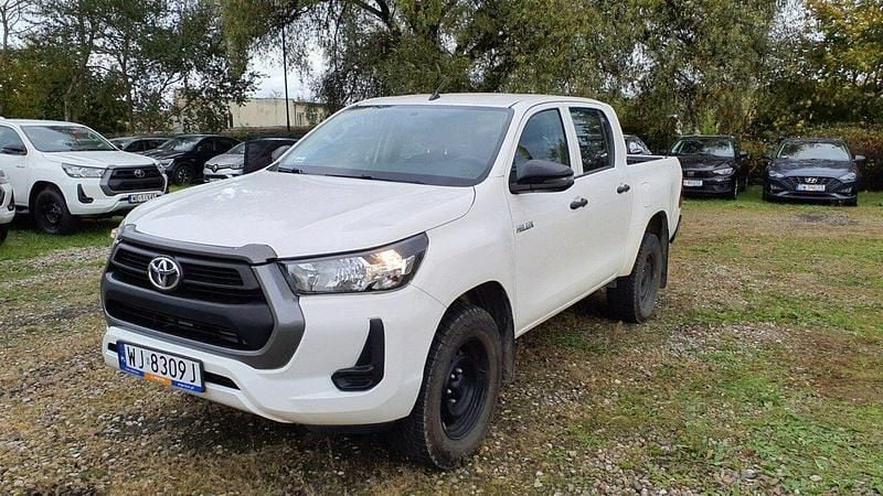 Biały Używany 2021 Toyota HiLux Pickup | 115 800 zł (Uczciwa cena) - Obraz 1/3