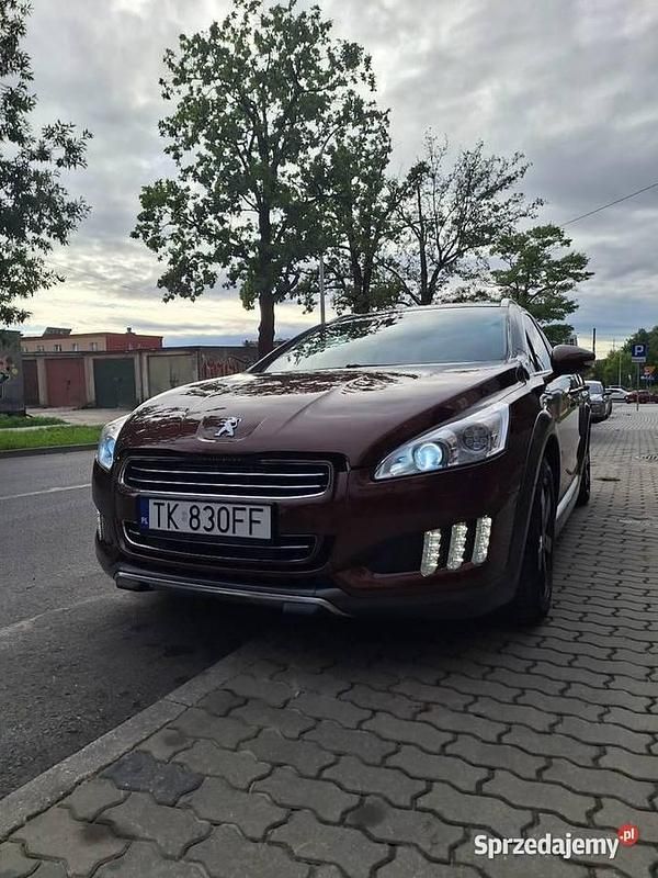 Brązowy Używany 2012 Peugeot 508 RXH Kombi | 35 999 zł - Obraz 1/4