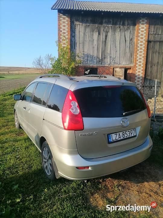 Używany Mazda 5 2008 Srebrny Minivan