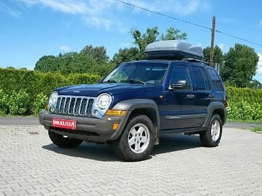 Niebieski Używany 2006 Jeep Cherokee Limited SUV | 19 900 zł - Obraz 1/4