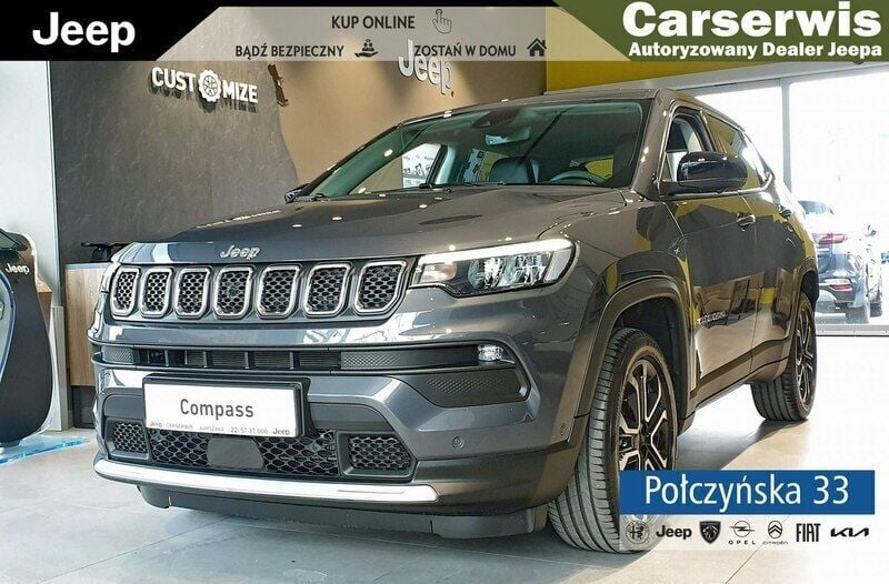 Szary Nowe 2024 Jeep Compass Altitude SUV | 141 990 zł (Uczciwa cena) - Obraz 1/4