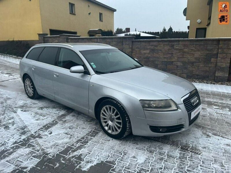 Srebrny Używany 2007 Audi A6 Kombi | 13 500 zł - Obraz 1/4