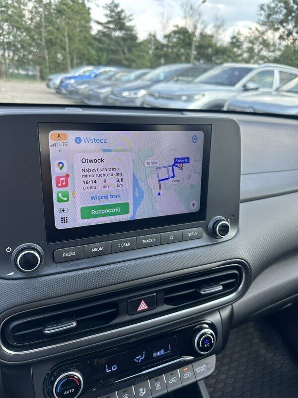 Używany Hyundai Kona 141 KM (103 kW) 2021 Bordowy (metalik) SUV