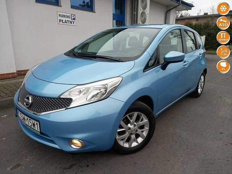 Niebieski Używany 2014 Nissan Note Hatchback | 18 900 zł (Dobra cena) - Obraz 1/4