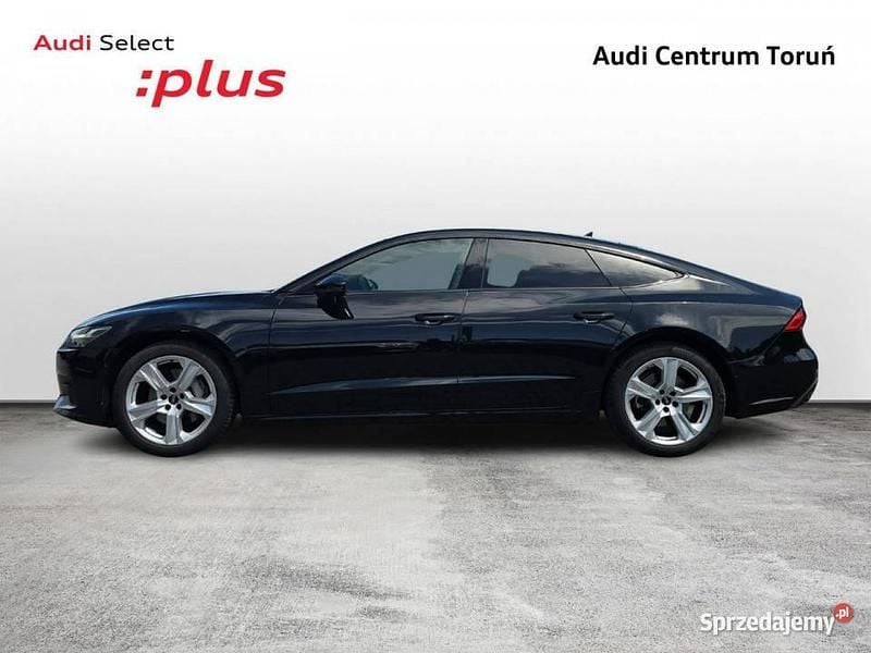 Czarny (metalik) Używany 2023 Audi A7 Ambiente Hatchback | 329 900 zł - Obraz 1/4
