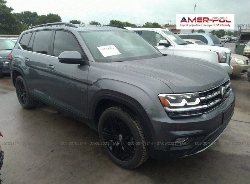 Szary Używany 2020 VW Atlas SUV | 108 000 zł - Obraz 1/4