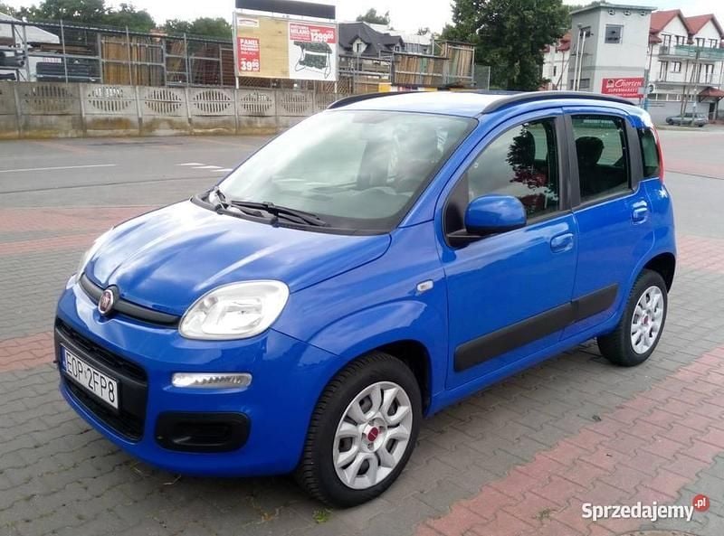 Niebieski Używany 2013 Fiat Panda Hatchback | 17 400 zł (Super Cena) - Obraz 1/4