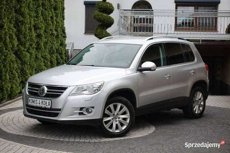 Używany VW Tiguan 140 KM (102 kW) 2008 Srebrny (metalik) SUV