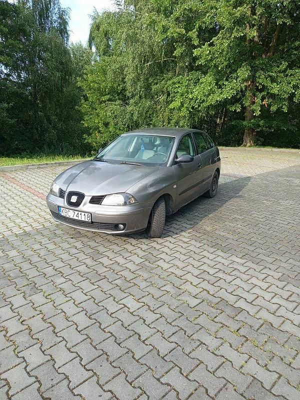 Szary Używany 2002 Seat Ibiza Hatchback | 1999 zł (Uczciwa cena) - Obraz 1/4