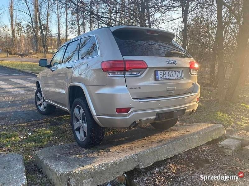 Używany Jeep Grand Cherokee Overland 2013 Złoty SUV
